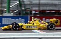Sam Hornish Jr. faturou a pole position em Kentucky