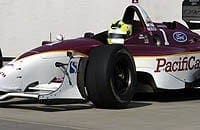 Bruno Junqueira na pole provisória em Denver