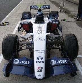 Site antecipa nova pintura da Williams