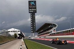 GP da Espanha pode ser realizado sob chuva
