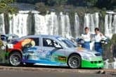 Light: Pilotos lançam carro nas Cataratas do Iguaçu