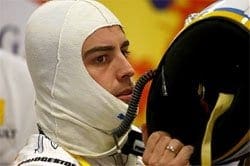 Fernando Alonso comemora segunda posição