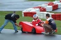 500 Milhas: Chuva marca primeiro treino