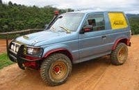 Miyake e Fragoso testam novo carro no Brasil Off Road Park
