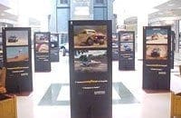 Exposição de fotografias na Adventure Fair