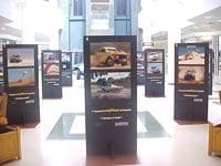 Exposição de fotografias na Adventure Fair