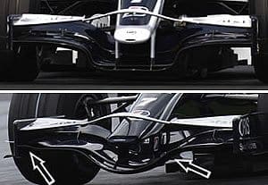 <b>F1Technical</b>: Nova asa dianteira na Williams