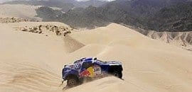 Dakar cruza a linha de chegada na América do Sul