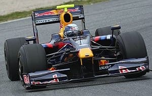 Sebastian Vettel termina seu dia na brita