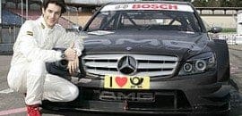 Bruno Senna faz testes pela Mercedes-Benz