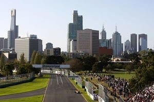 Sábado de sol e temperaturas médias em Melbourne
