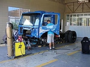 Ramires avalia caminhão reconstruído em “teste coletivo”