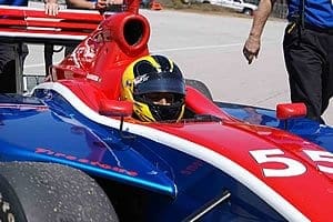 Barbosa teve problema de câmbio nas ruas de Long Beach