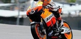 Dovizioso lidera sessão chuvosa em Le Mans