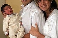 Família divulga primeira foto de Felipinho Bassi Massa