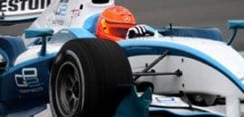 Foto: Schumacher testa como preparação para seu retorno à F1