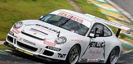 Vocalista do Metallica anda em um Porsche Cup em Interlagos