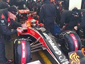 Virgin divulga foto da sua preparação em Silverstone