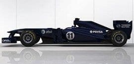 <b>Sem a pintura definitiva, Williams mostra o seu novo carro</b>