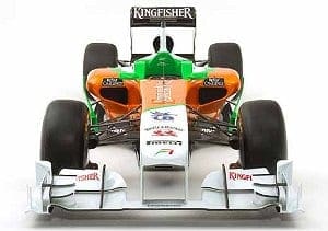 <b>Force India lança o seu novo carro via internet</b>