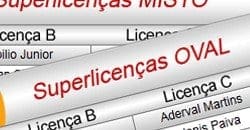 Lista definitiva de Licenças para a temporada 2011/3 é lançada no F1BC