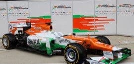<b>Force India mostra seu carro de 2012, o VJM05</b>
