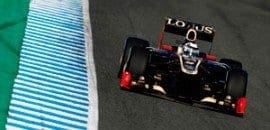 <b>Com tempo da manhã, Räikkönen lidera primeiro teste em Jerez</b>