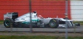 Veja as primeiras imagens da Mercedes W03