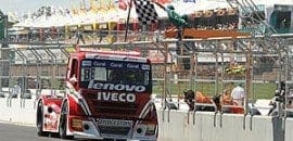 Beto Monteiro comemora segunda vitória da Iveco na categoria