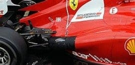<b>F1Technical</b>: Ferrari usa novo posicionamento dos escapamentos