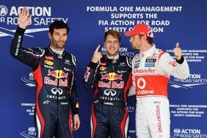 <b>Em dobradinha da Red Bull, Vettel é pole em Suzuka</b>