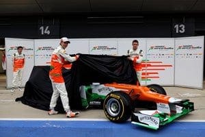 Force India agenda lançamento do novo carro para fevereiro