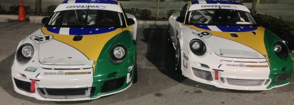 Dener revela visual dos dois Porsches que disputarão a 24h de Daytona