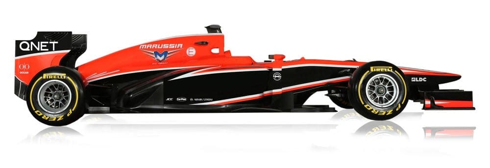 Marussia apresenta novo modelo para 2013 com aerodinâmica revisada