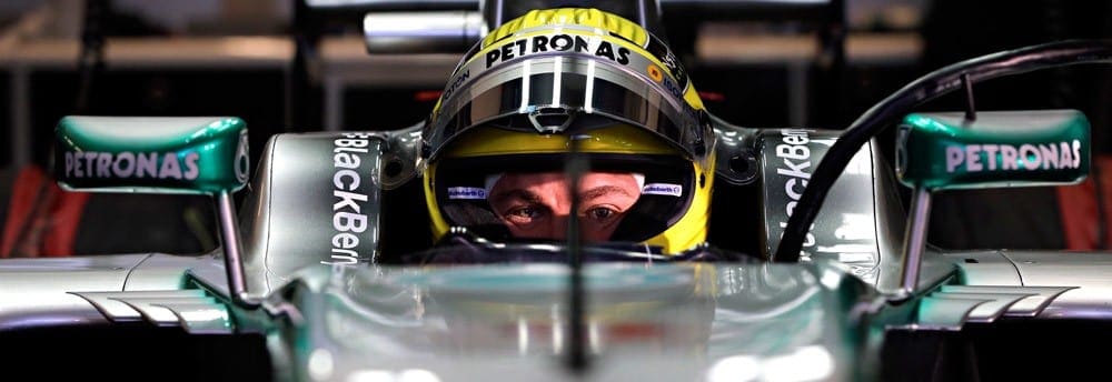 Rosberg satisfeito com recorde pessoal de 148 voltas