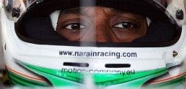 Narain Karthikeyan estaria na briga pela vaga na Force India