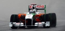 Adrian Sutil vai à fábrica da Force India fazer o molde do seu banco