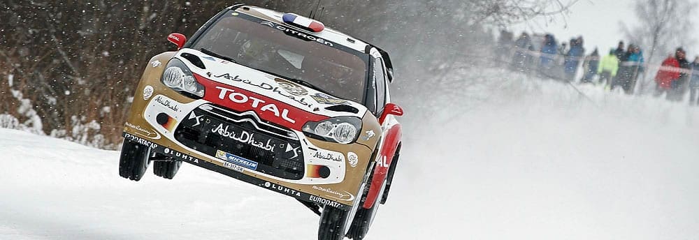 Citroën segue na liderança após o Rally da Suécia