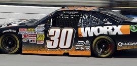 Acidente tira Nelsinho Piquet da corrida da Nationwide Series em Bristol