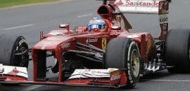 Fernando Alonso comemora segundo lugar conquistado na Austrália