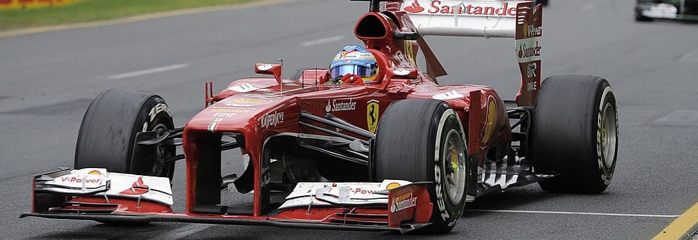 Fernando Alonso comemora segundo lugar conquistado na Austrália