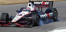 Power na frente nas primeiras atividades em St. Pete