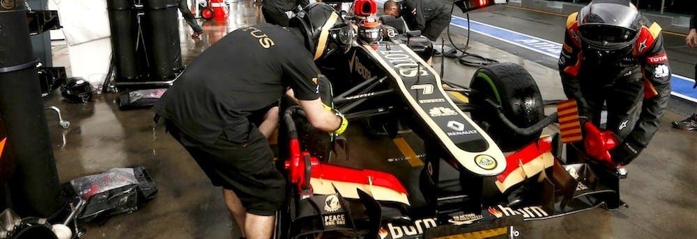 Pneus da Lotus geram desconfiança em meio às demais equipes