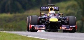 Sebastian Vettel lidera último treino livre em Sepang