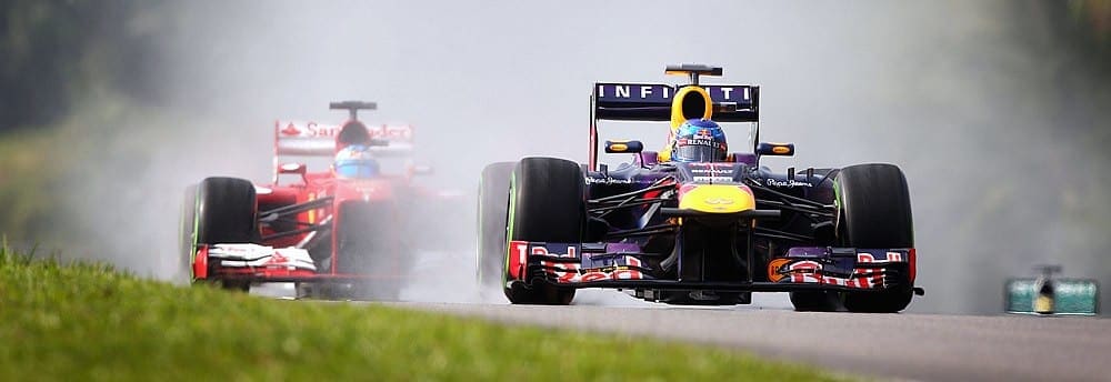 Em corrida dominada pela Red Bull, Vettel vence o GP da Malásia