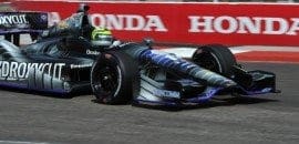 Tony Kanaan fecha na quarta posição na primeira etapa de 2013