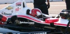 Helio Castroneves começa no pódio a temporada