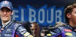Sebastian Vettel pede desculpas a Mark Webber