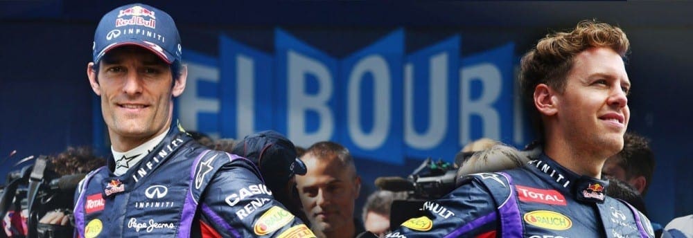 Sebastian Vettel pede desculpas a Mark Webber