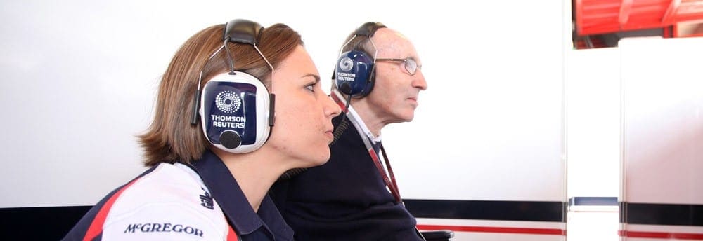 Williams promove filha de Frank a vice-diretora da equipe